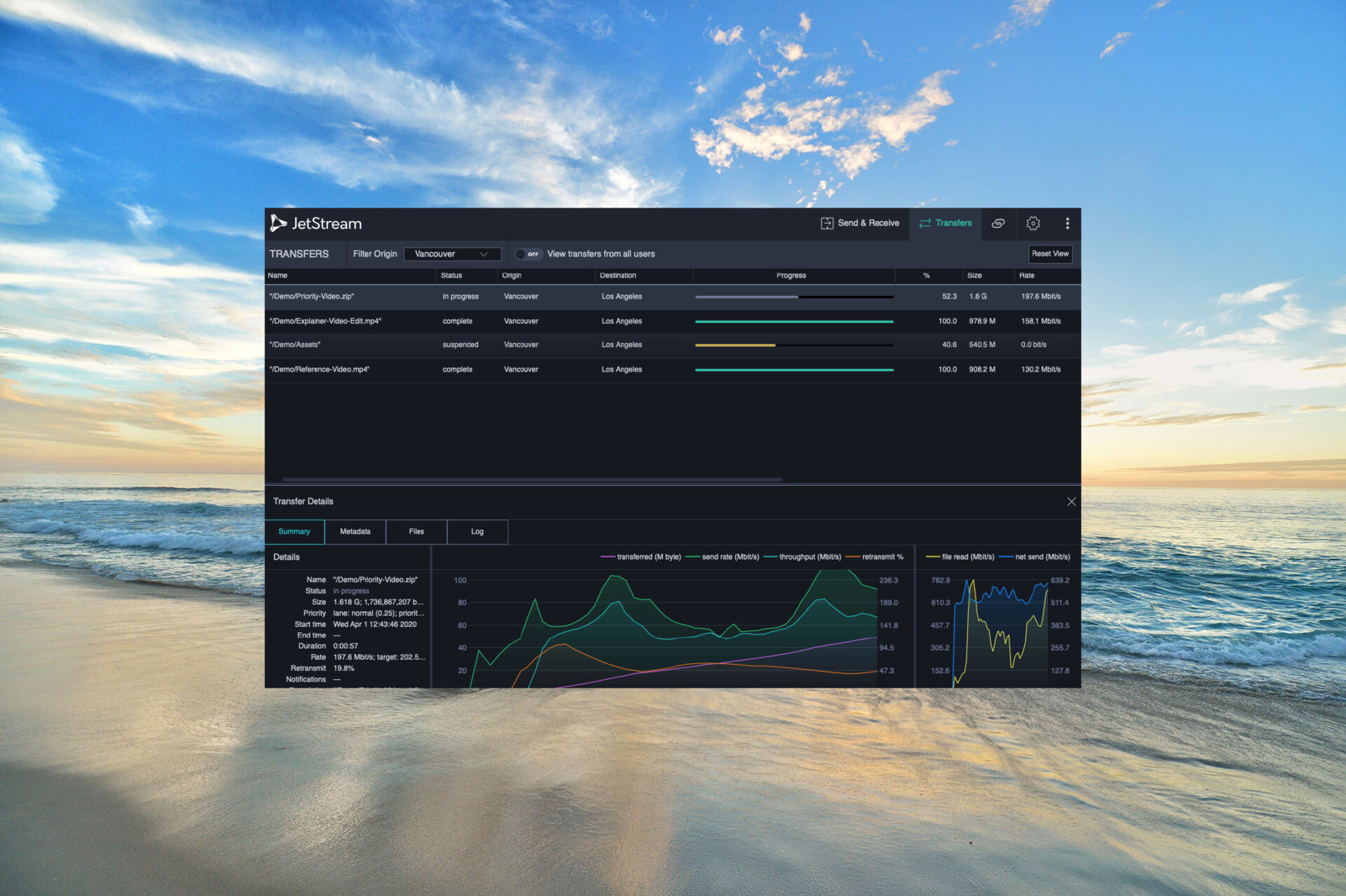 JetStream being used as an alternative to FTP file transfers